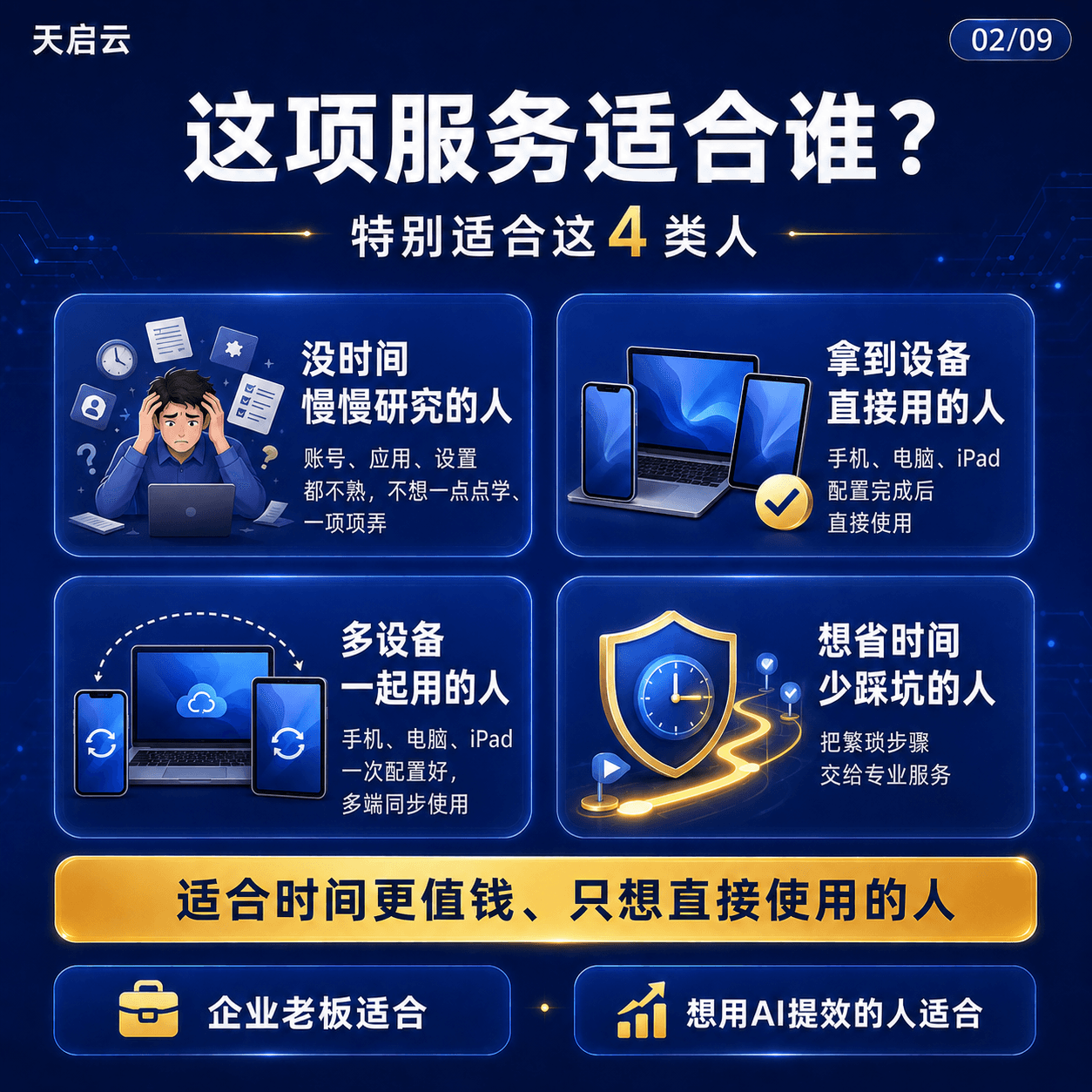 AI 系统配置到手即用服务 02/09